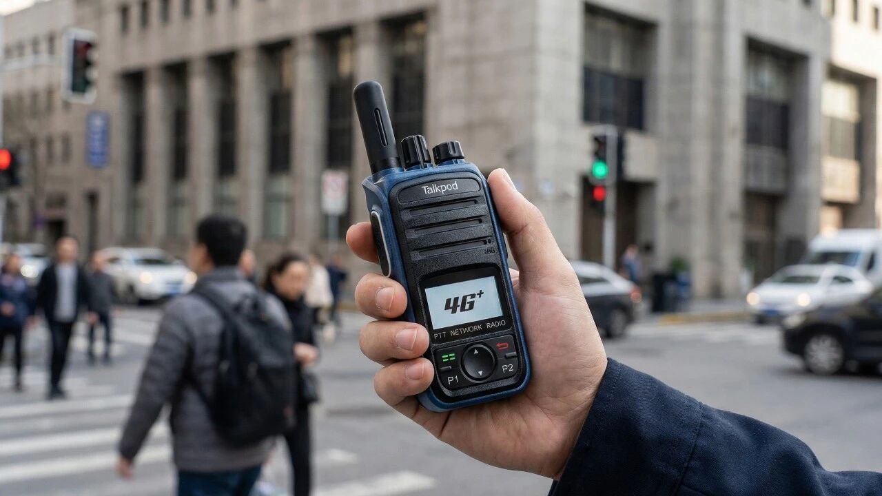 Talkpod N55: Smart PoC Communication Supporting Urban Management Operations