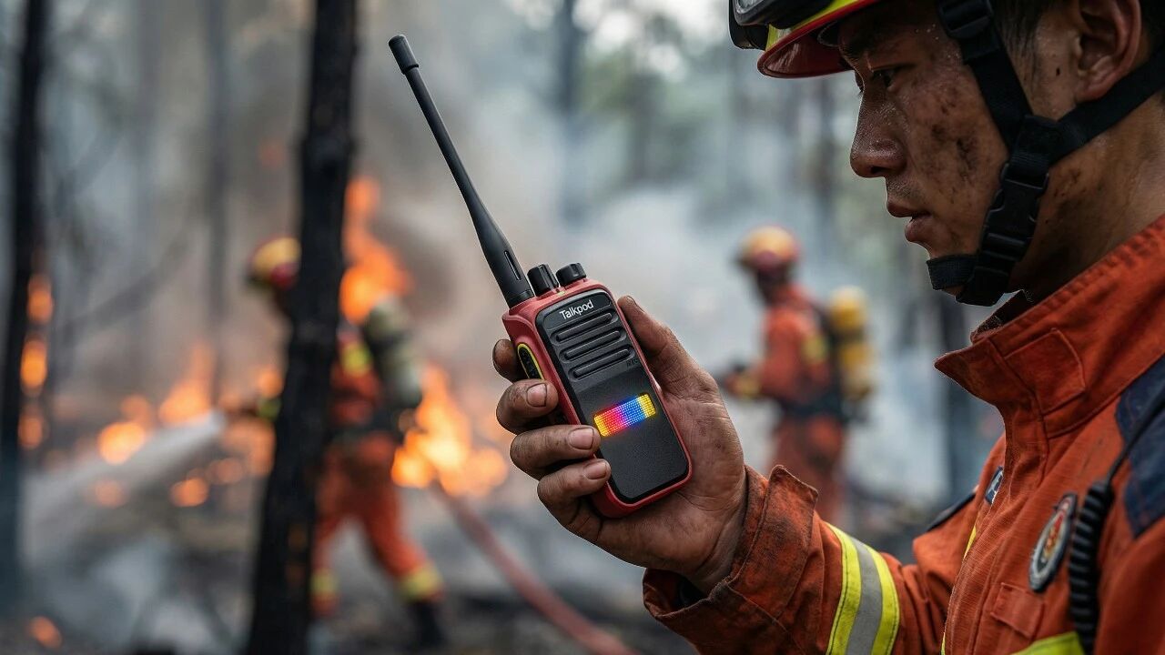 Talkpod A50Ex: Reliable Explosion-Proof Communication for Wildfire Response