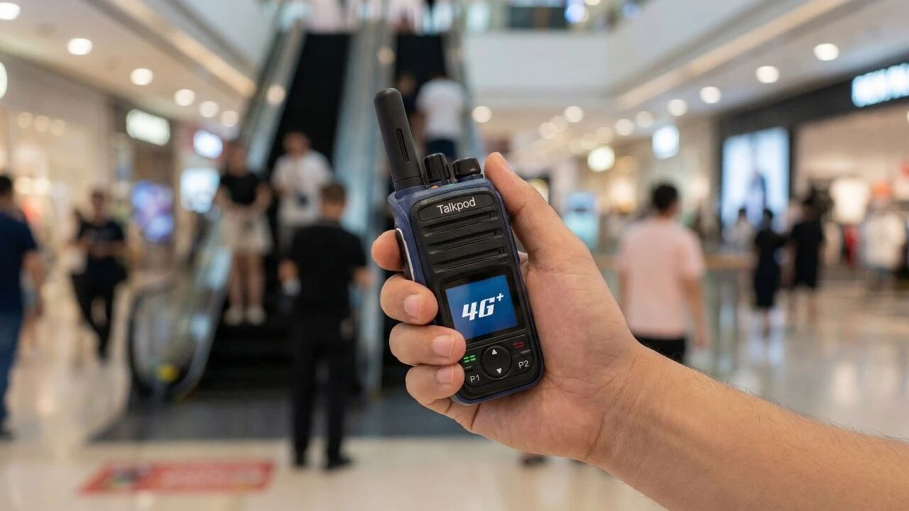 Talkpod N56: Reliable PoC Communication for Shopping Mall Security