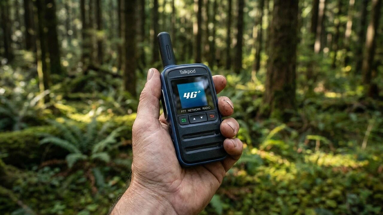 Talkpod N15: Smart PoC Communication for Forest Protection Operations