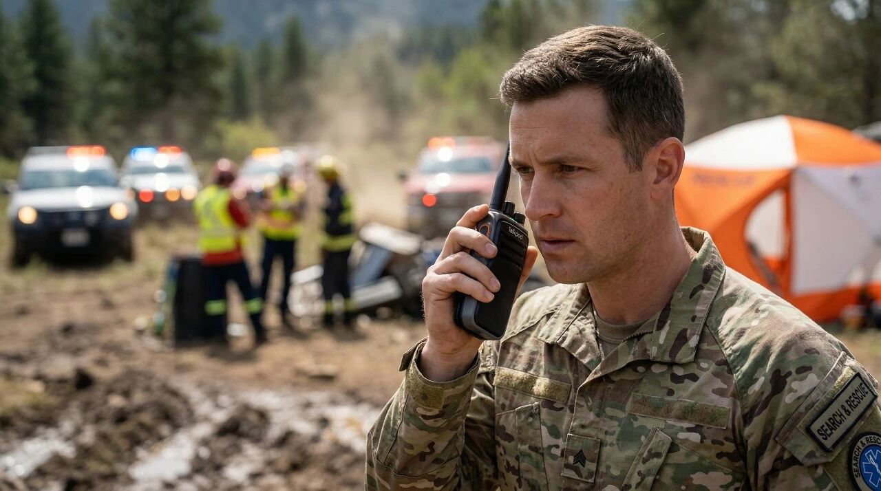 How Talkpod’s A50P ad hoc-network radio supports search-and-rescue teams in the field