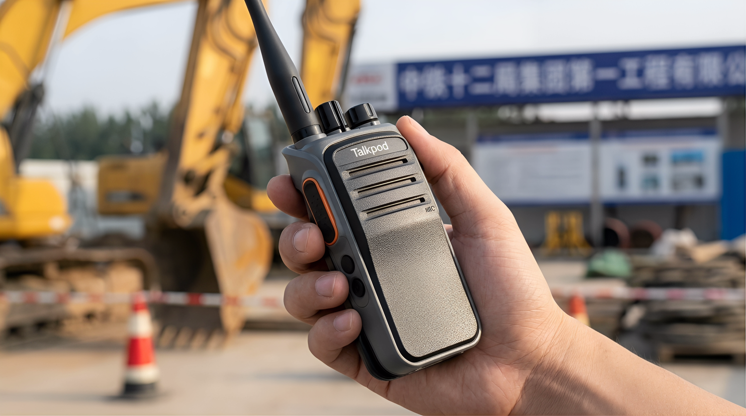 How Talkpod’s A50P ad hoc-network radio helped China Railway 12th Bureau First Engineering improve construction communications