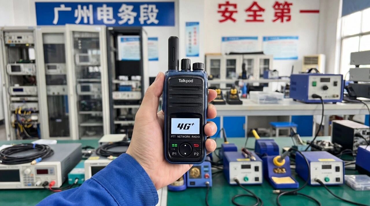 How Talkpod’s N55 public-network radio helped Guangzhou Electrical Maintenance Depot improve field communication