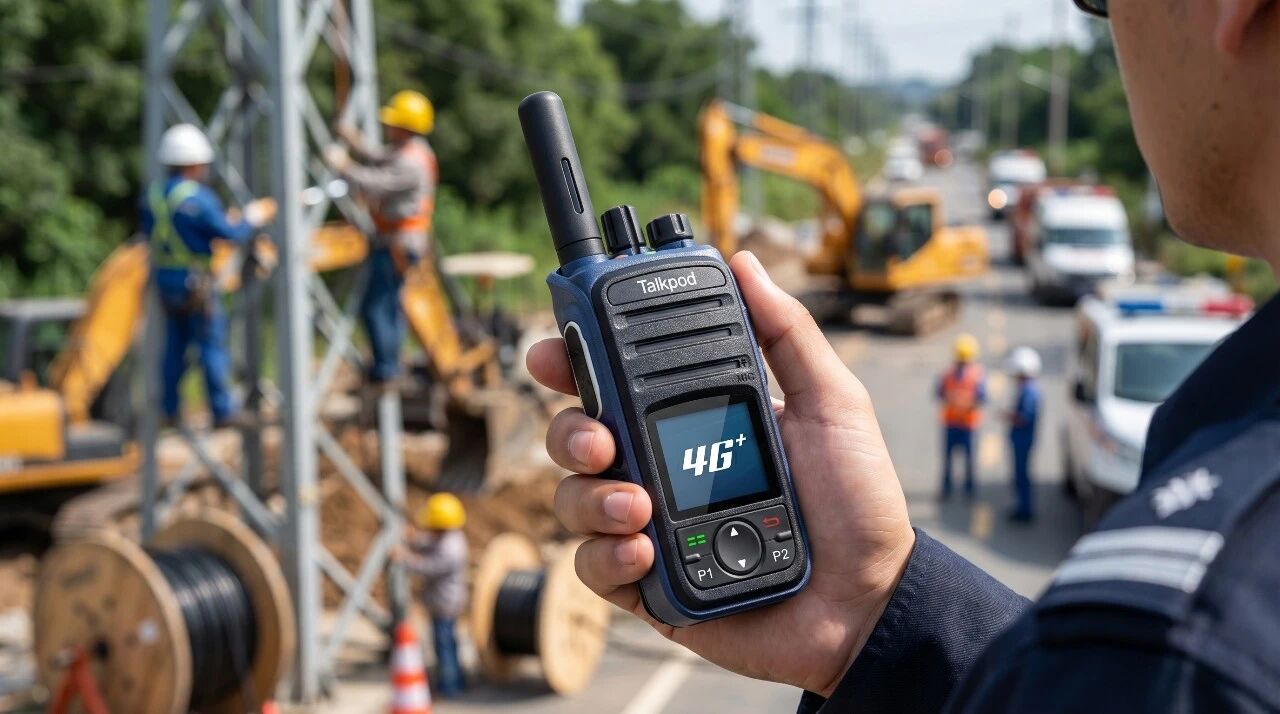 How Talkpod’s N56 public-network radio supports trunk-line emergency maintenance