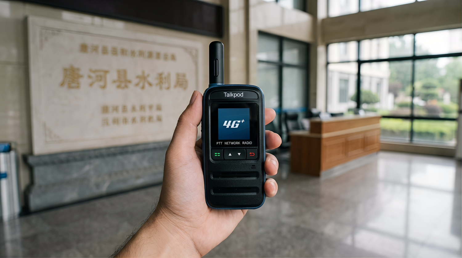 How Talkpod’s N15 public-network radio helped Tanghe County Water Resources Bureau improve emergency communication