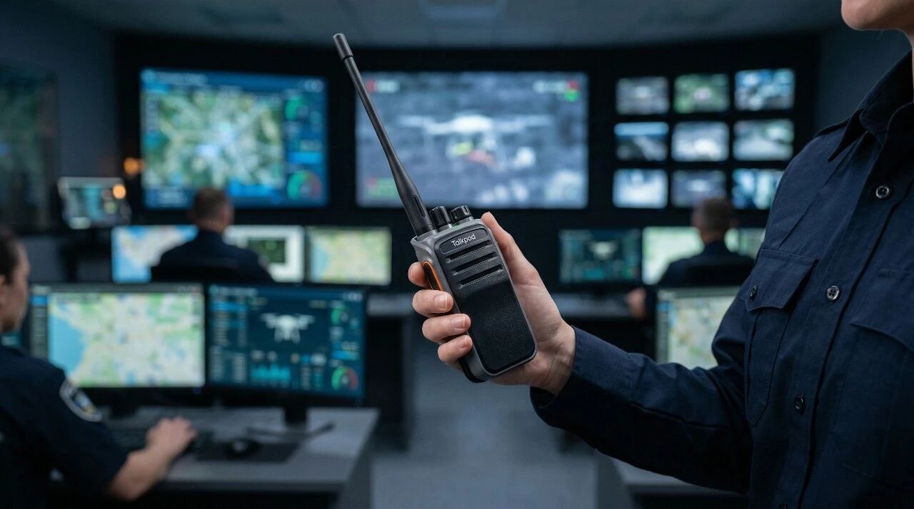 How Talkpod’s A50P ad hoc-network radio supports command and coordination in UAV missions