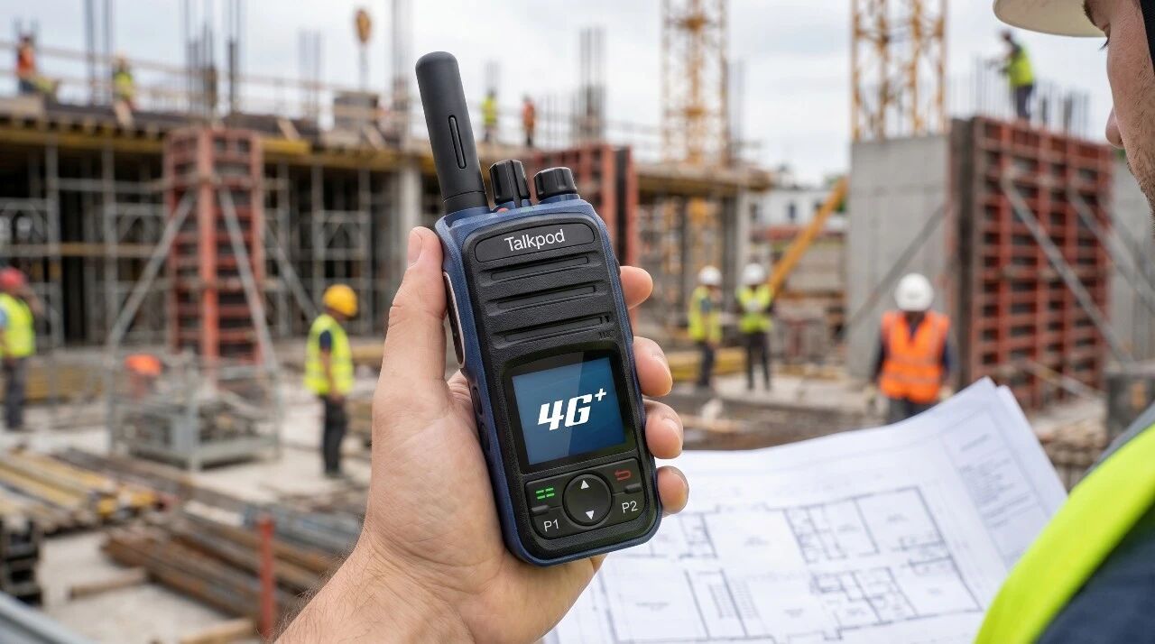 How Talkpod’s N56 public-network radio helps construction teams coordinate work more efficiently