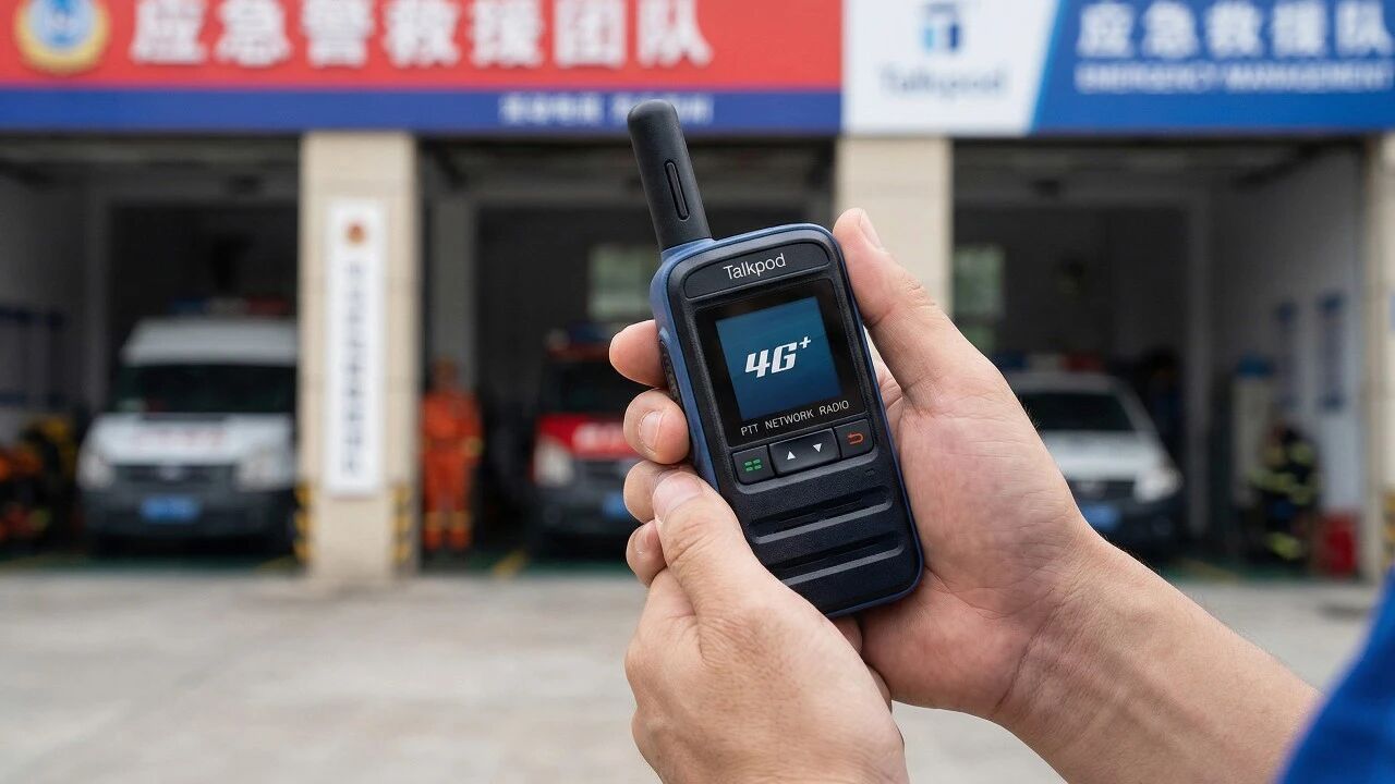 Talkpod N15: A Lighter Communication Tool for Emergency Rescue Teams