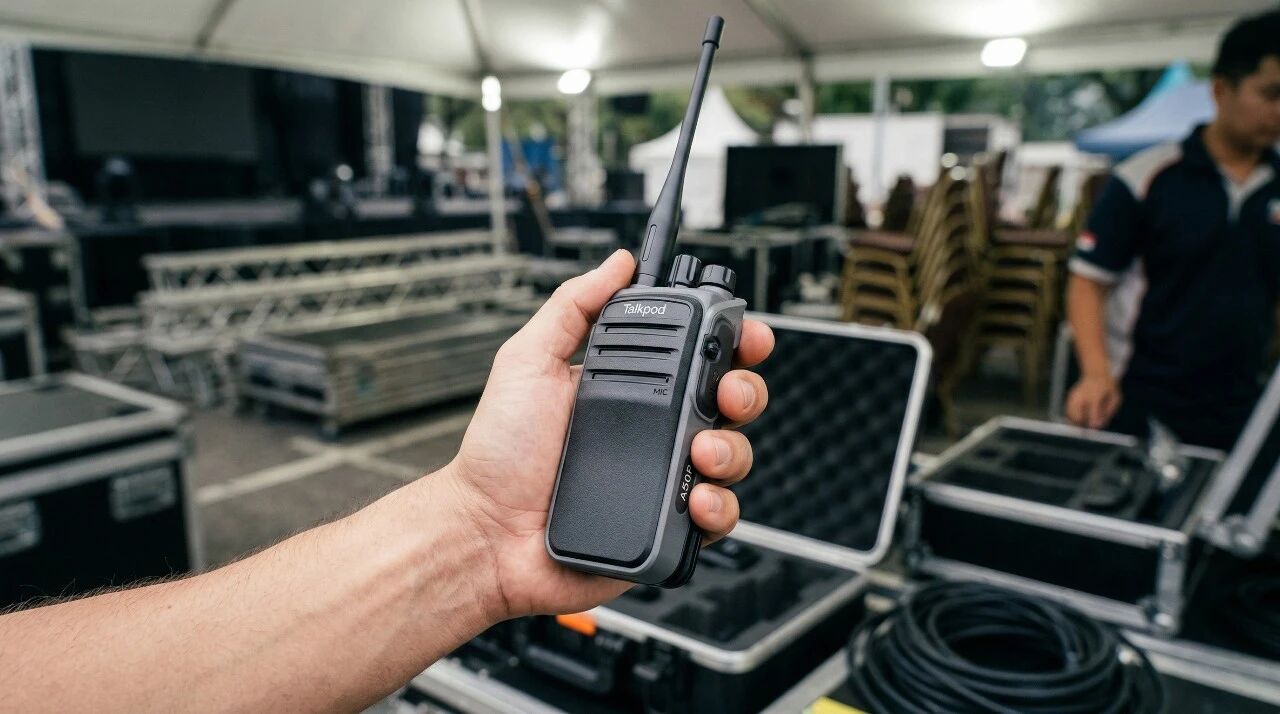 Talkpod A50P: A Clearer Channel for Stage Lighting Teams