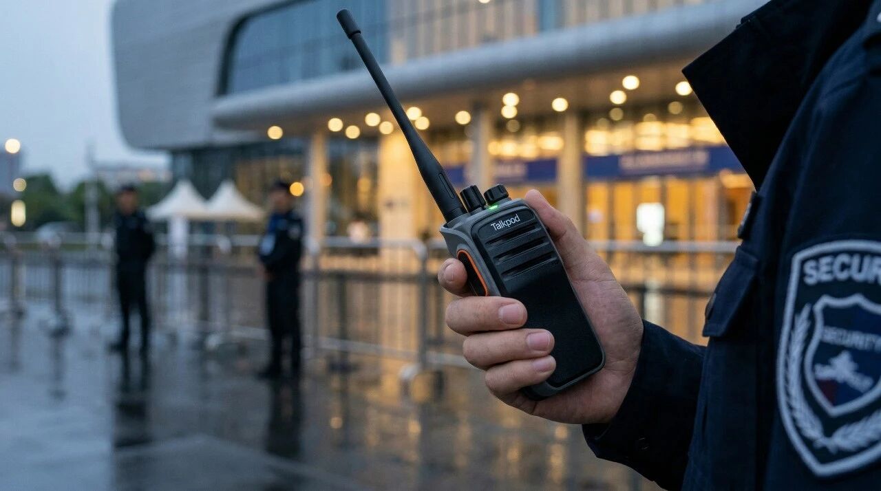 Talkpod A50P: A Communication Safeguard for Security Screening at Large Events