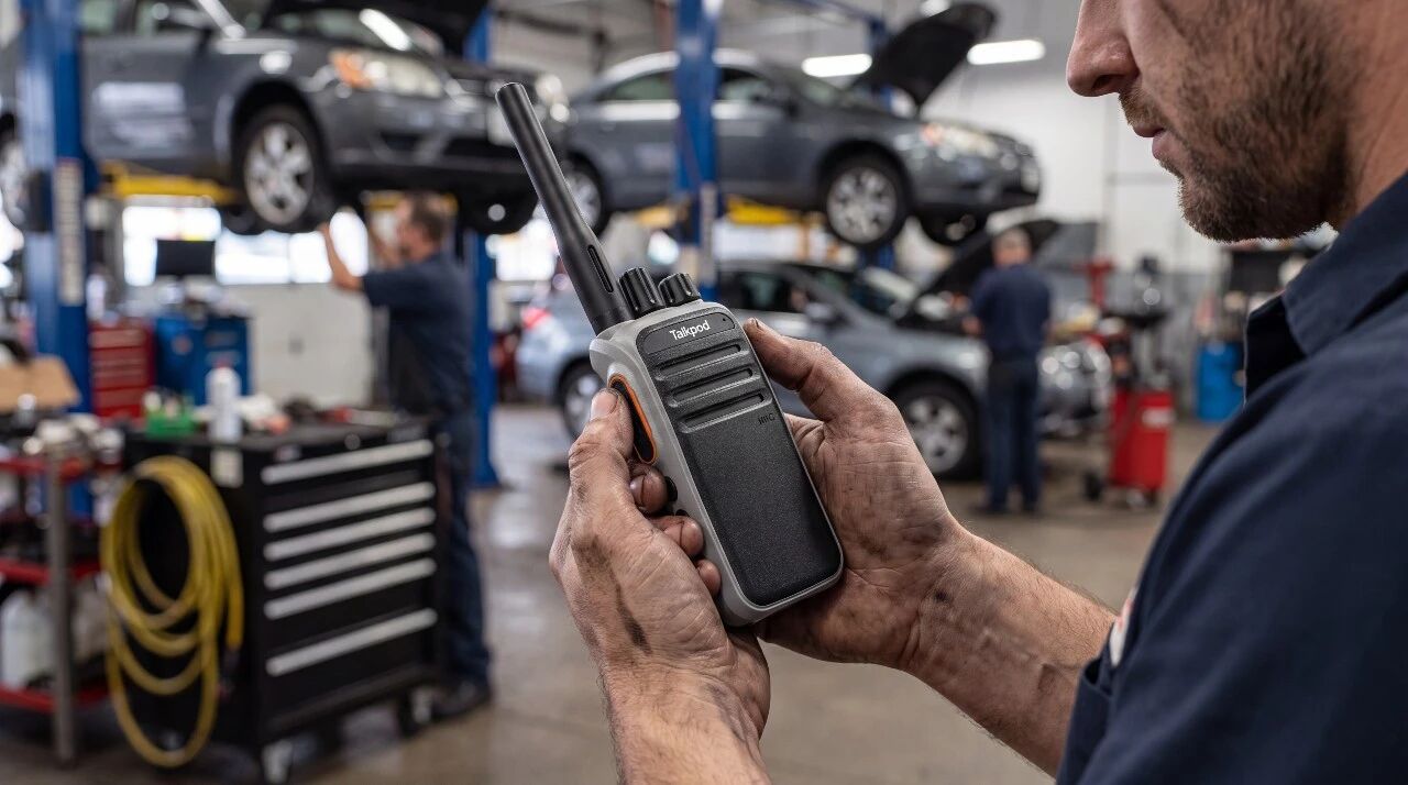 Talkpod B30: Keeping Automotive Repair Teams in Sync