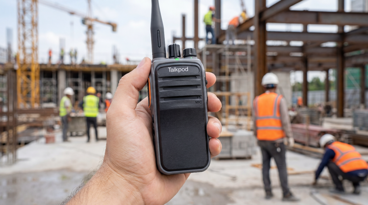 Talkpod A50: A Reliable Radio for Construction-Site Coordination