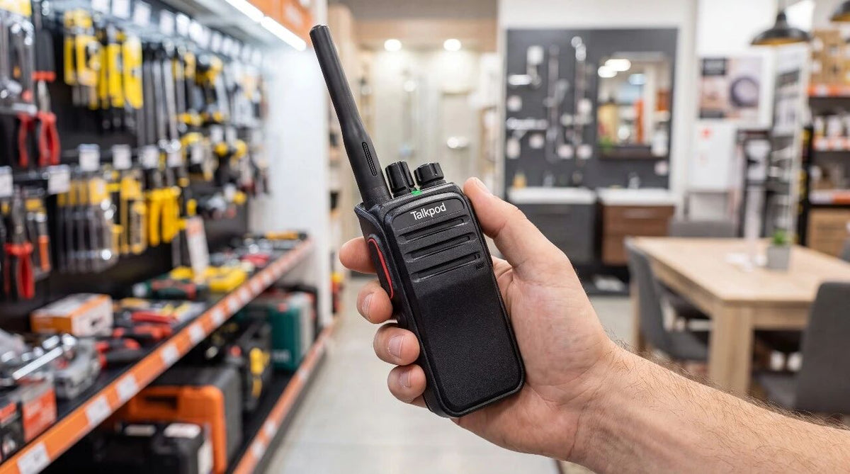 Talkpod D50: Improving Service Coordination Across Large Furniture Showrooms