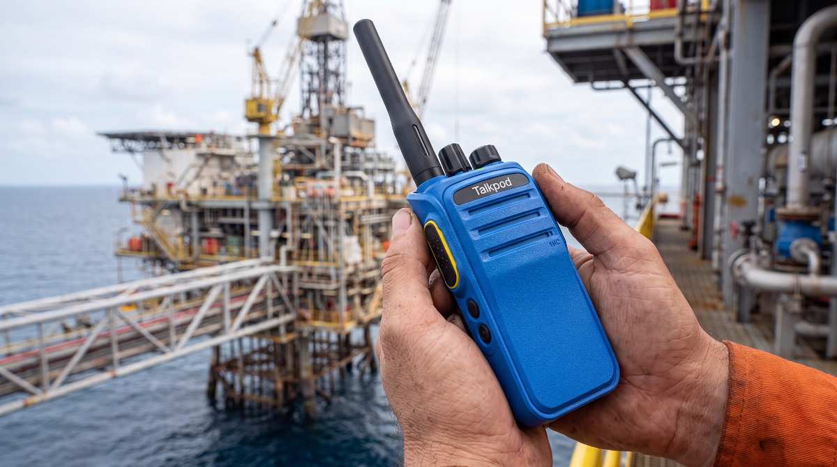 Talkpod D50Ex: Supporting Safer Communication on Offshore Oil and Gas Platforms