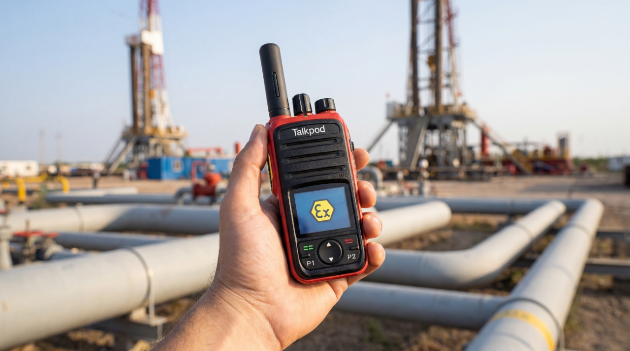 Talkpod N56Ex: Supporting Wide-Area Communication Across Natural Gas Field Operations