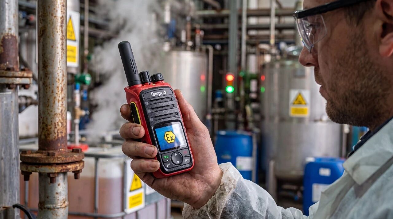 Talkpod N56Ex: Supporting Safer Communication in Acid and Alkali Chemical Processing Areas