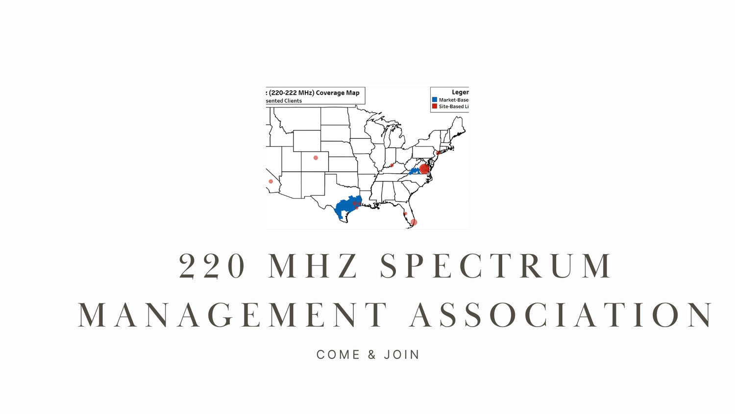 220 MHz Spectrum Management Association: Coordinating Southern California's 220 MHz Spectrum