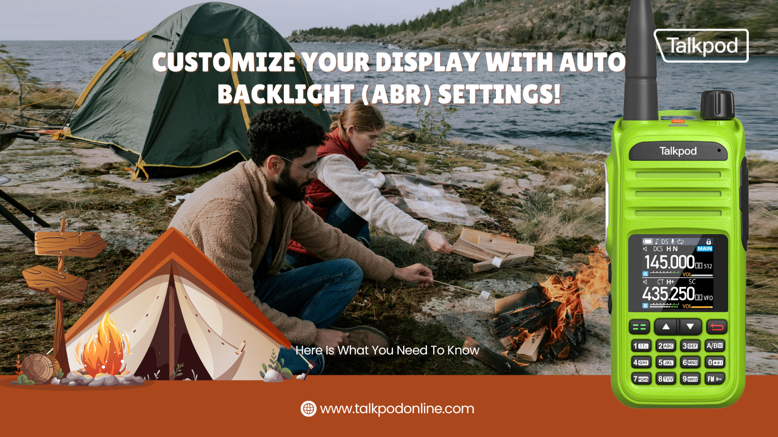 Customize Your Display with Auto Backlight (ABR) Settings!