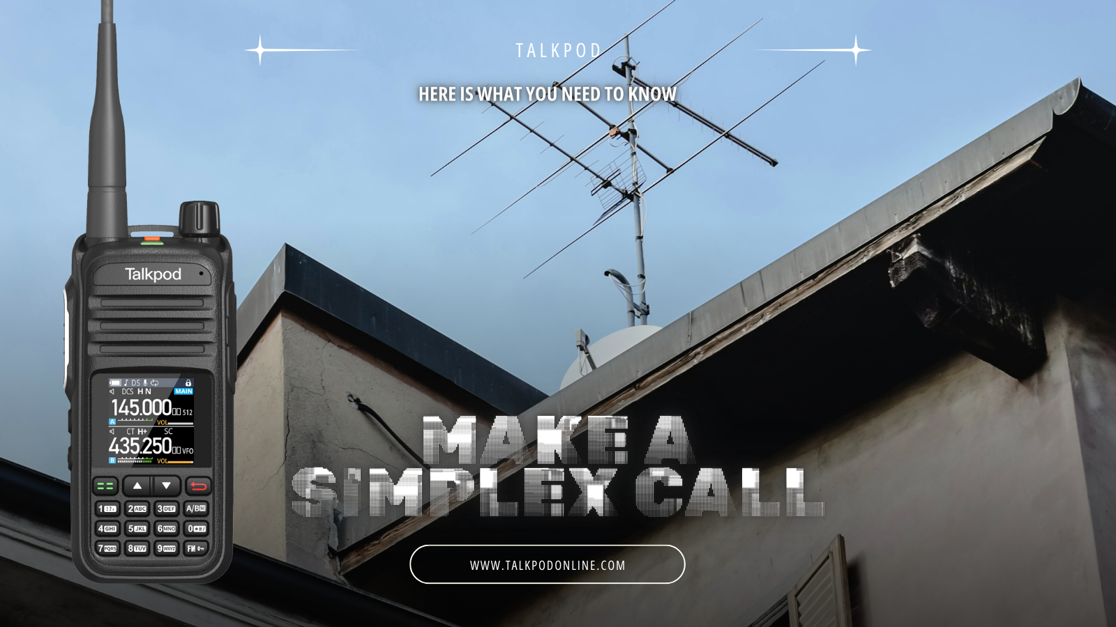 Making a Simplex Call with Your Radio