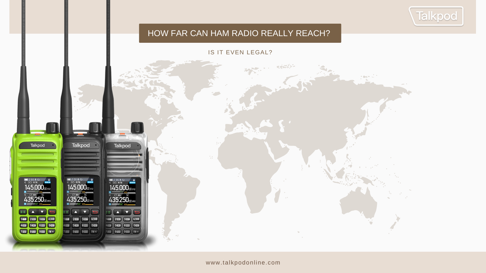 How Far Can You Talk on Ham Radio?