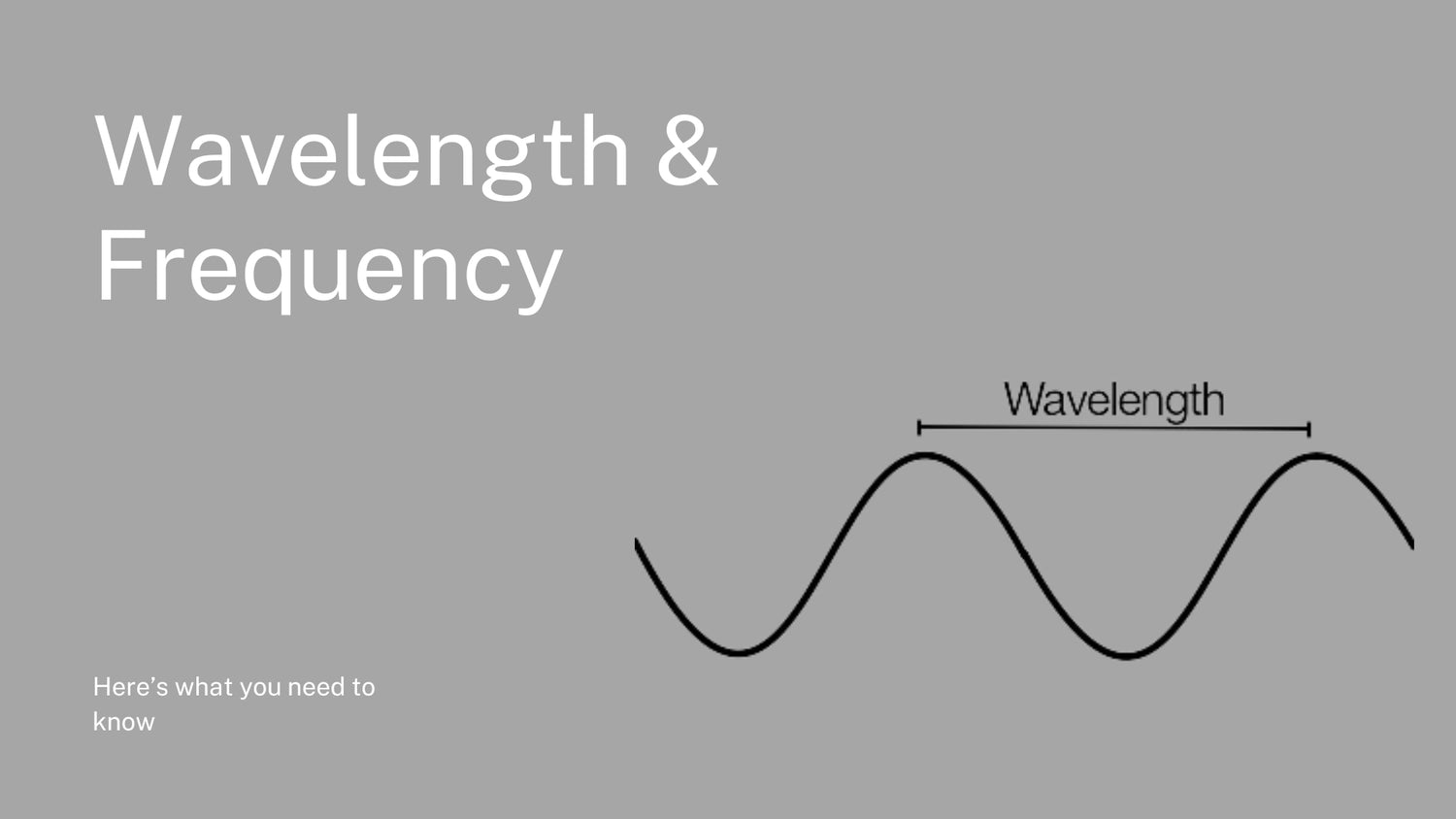 Understanding Frequency and Wavelength in Radio Communication