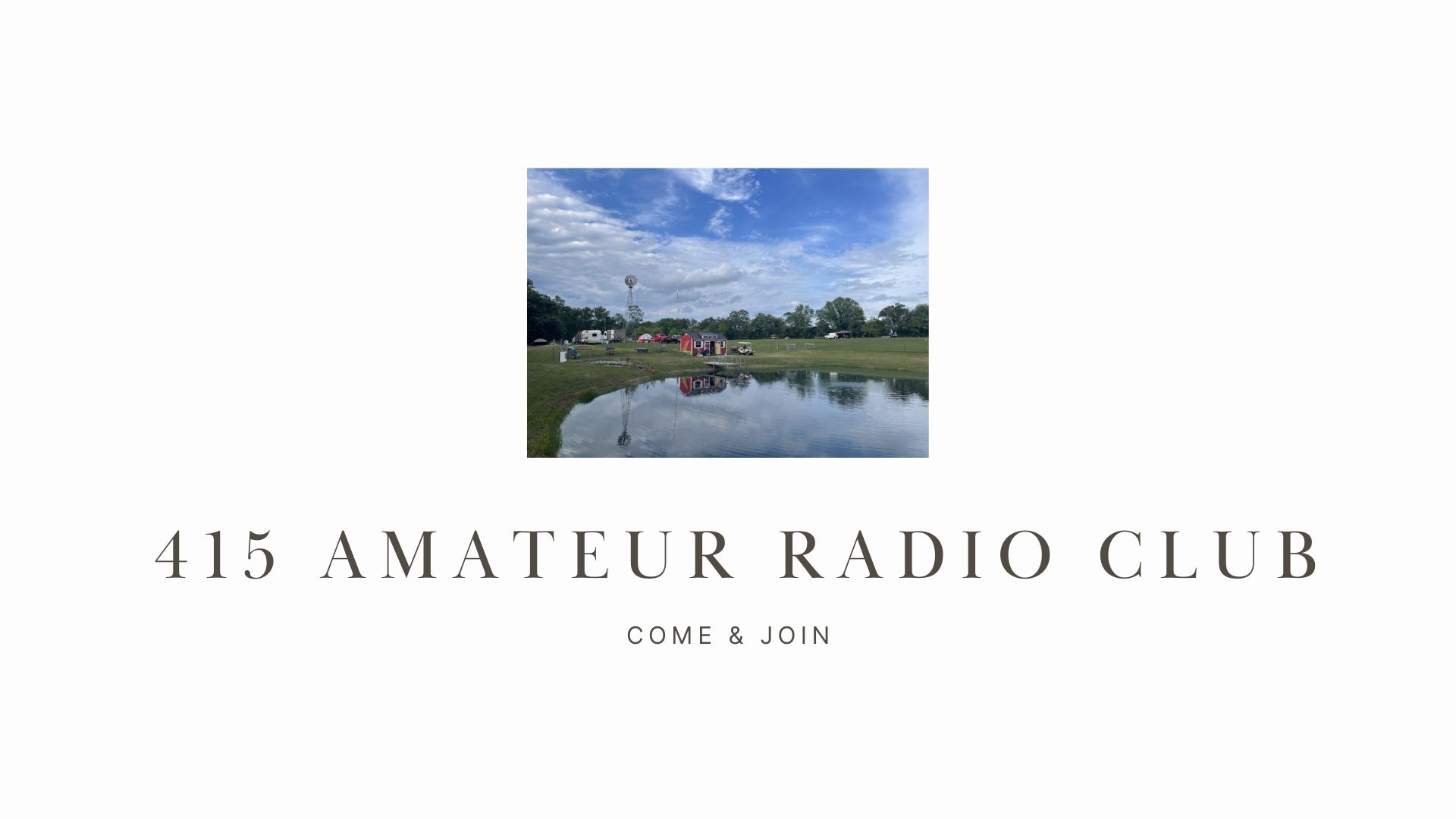 Join the Fun, Friendship, Food, and Radio with The 415 Amateur Radio Club (N9WH)!