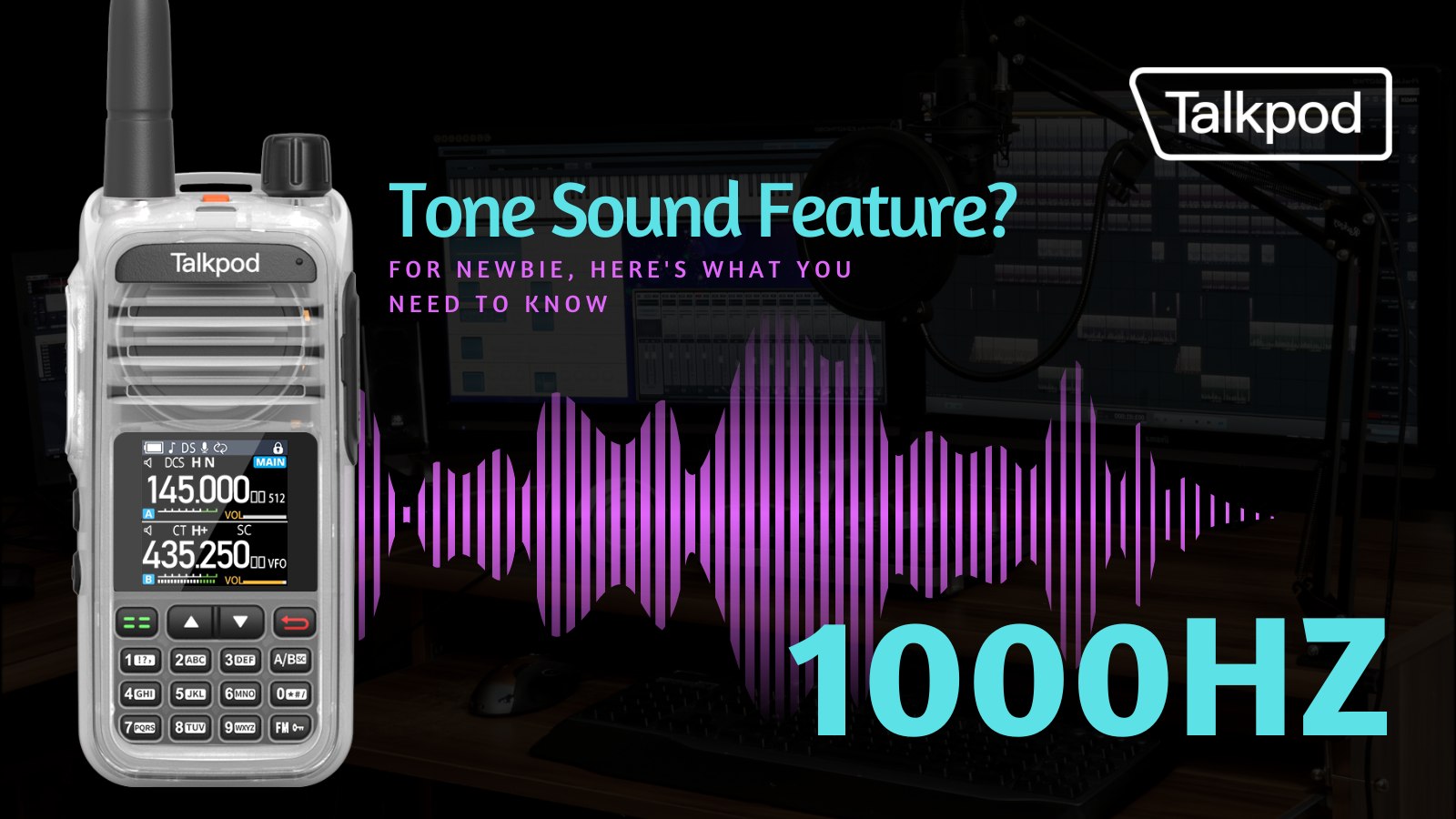 Utilize the TONE Feature for Audio Calling on Your Radio!