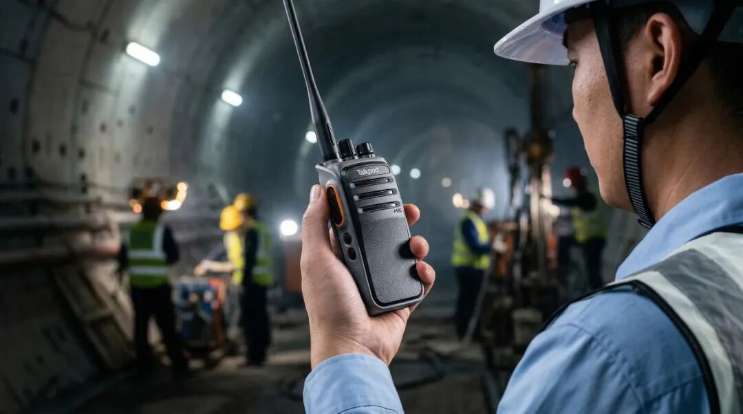 Talkpod A50P: Keeping Changchun Metro Tunnel Construction Connected
