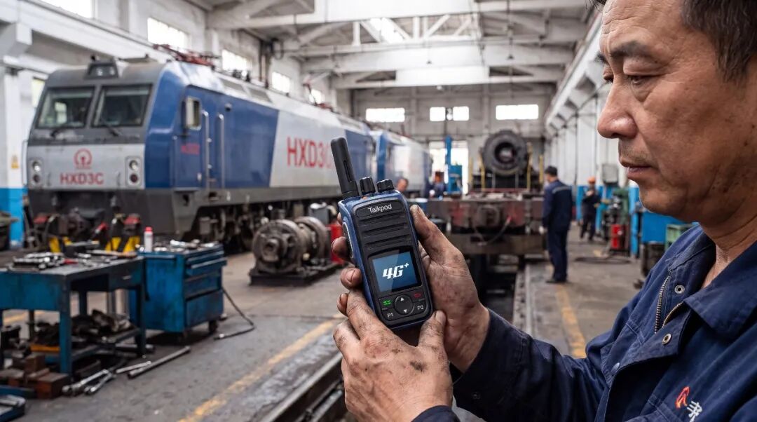 Talkpod N56 PoC Radio Enhances Communication Efficiency for Shijiazhuang Electric Locomotive Depot