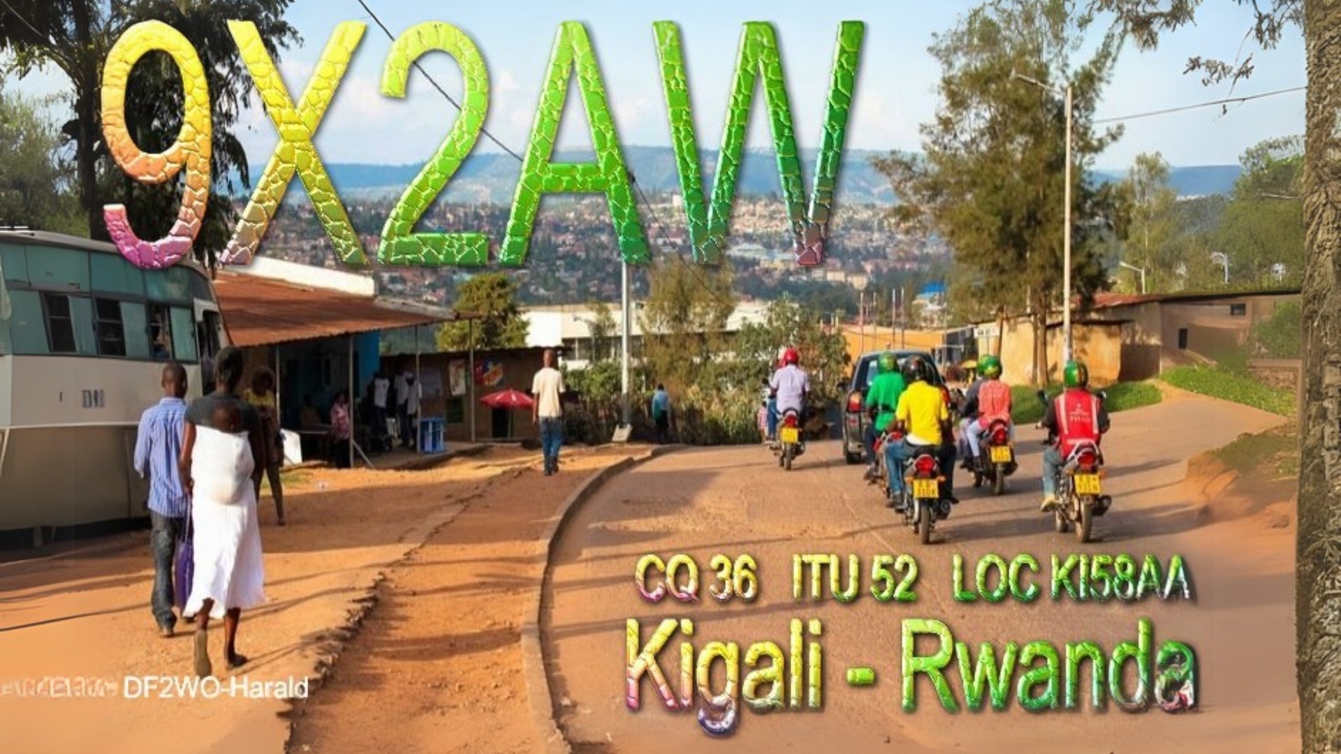 9X2AW – Rwanda DXpedition