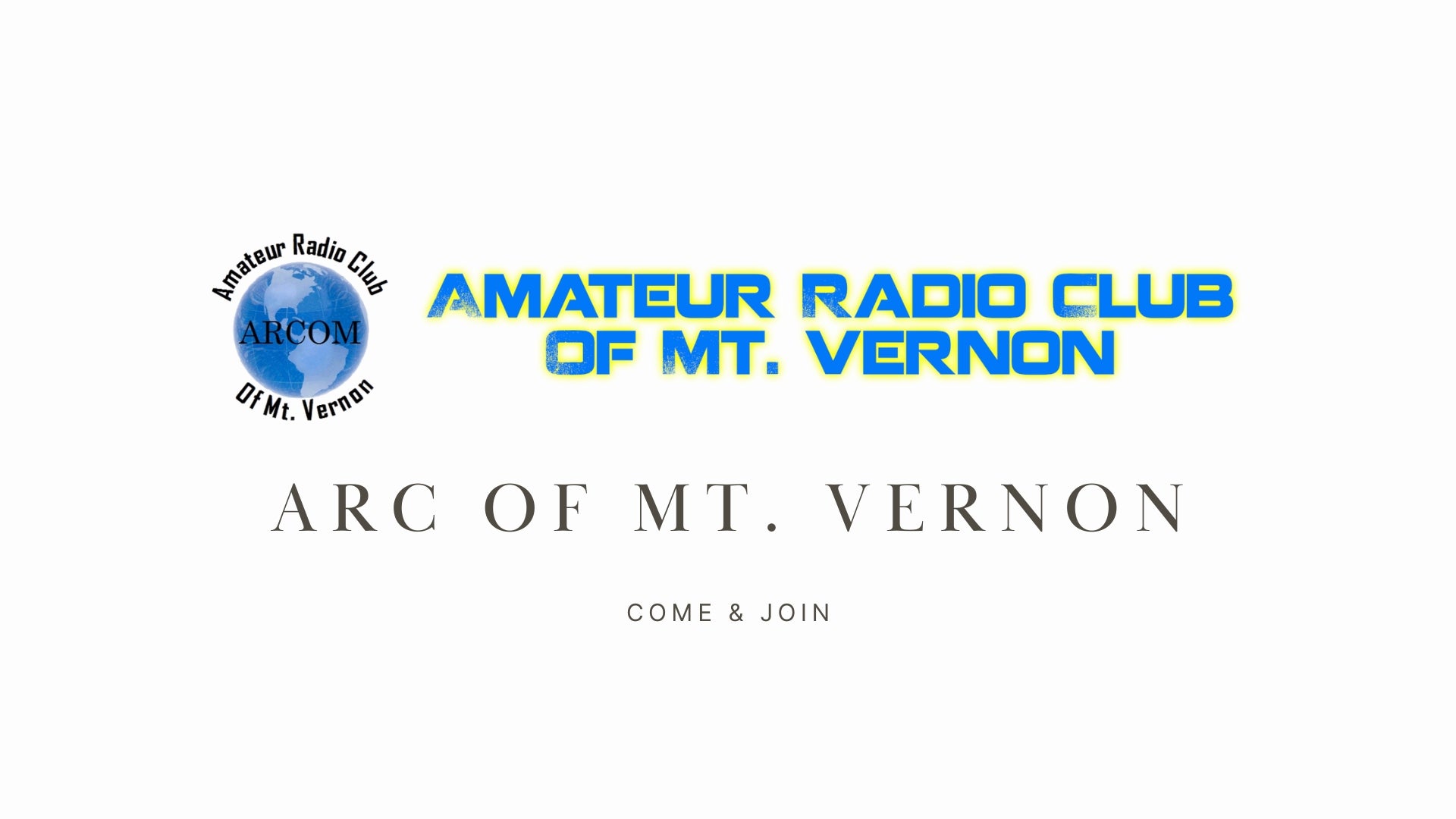 Explore the World of Ham Radio with the ARC of Mt. Vernon (KB9KDE)!