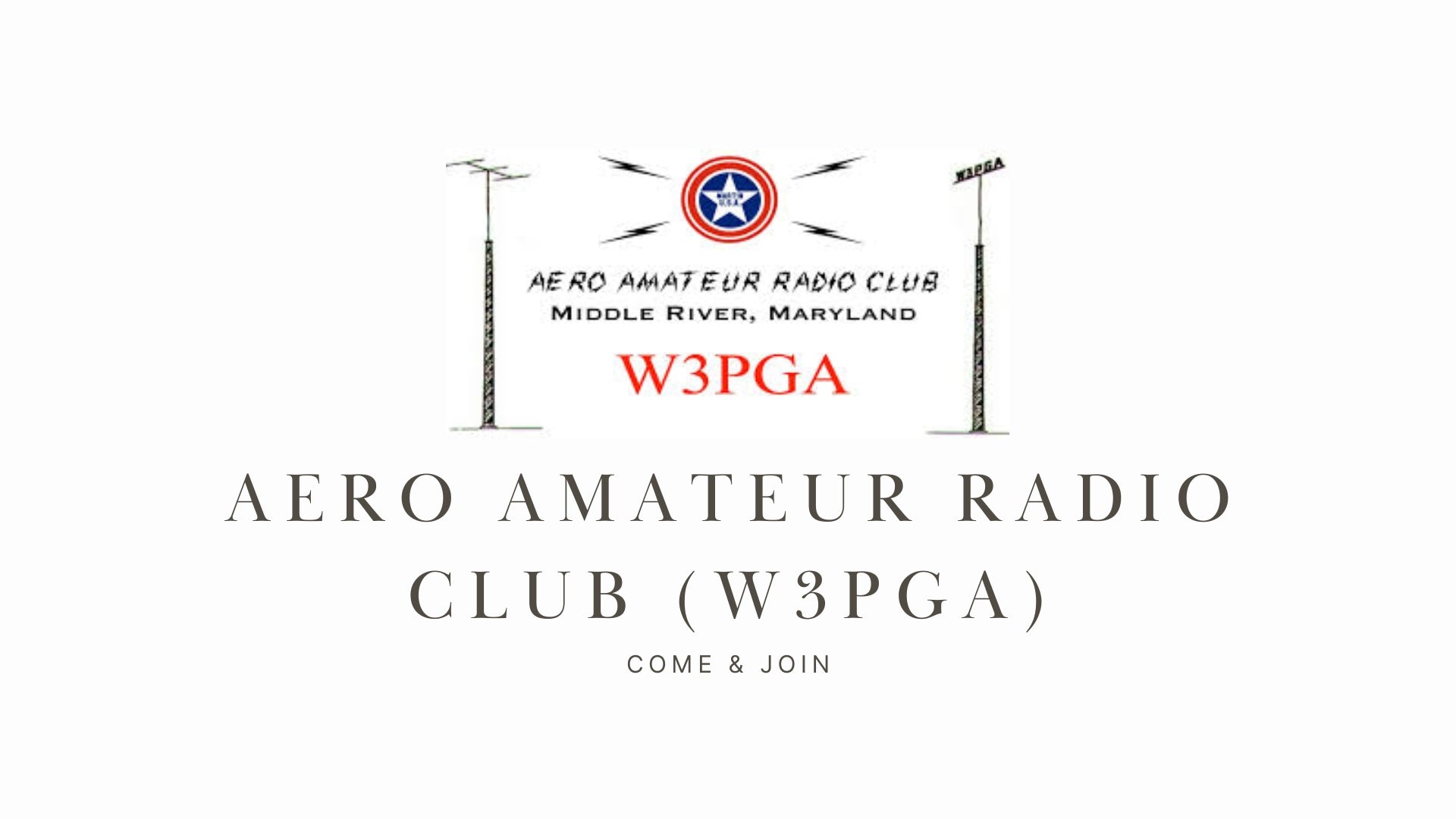 Aero Amateur Radio Club (W3PGA)