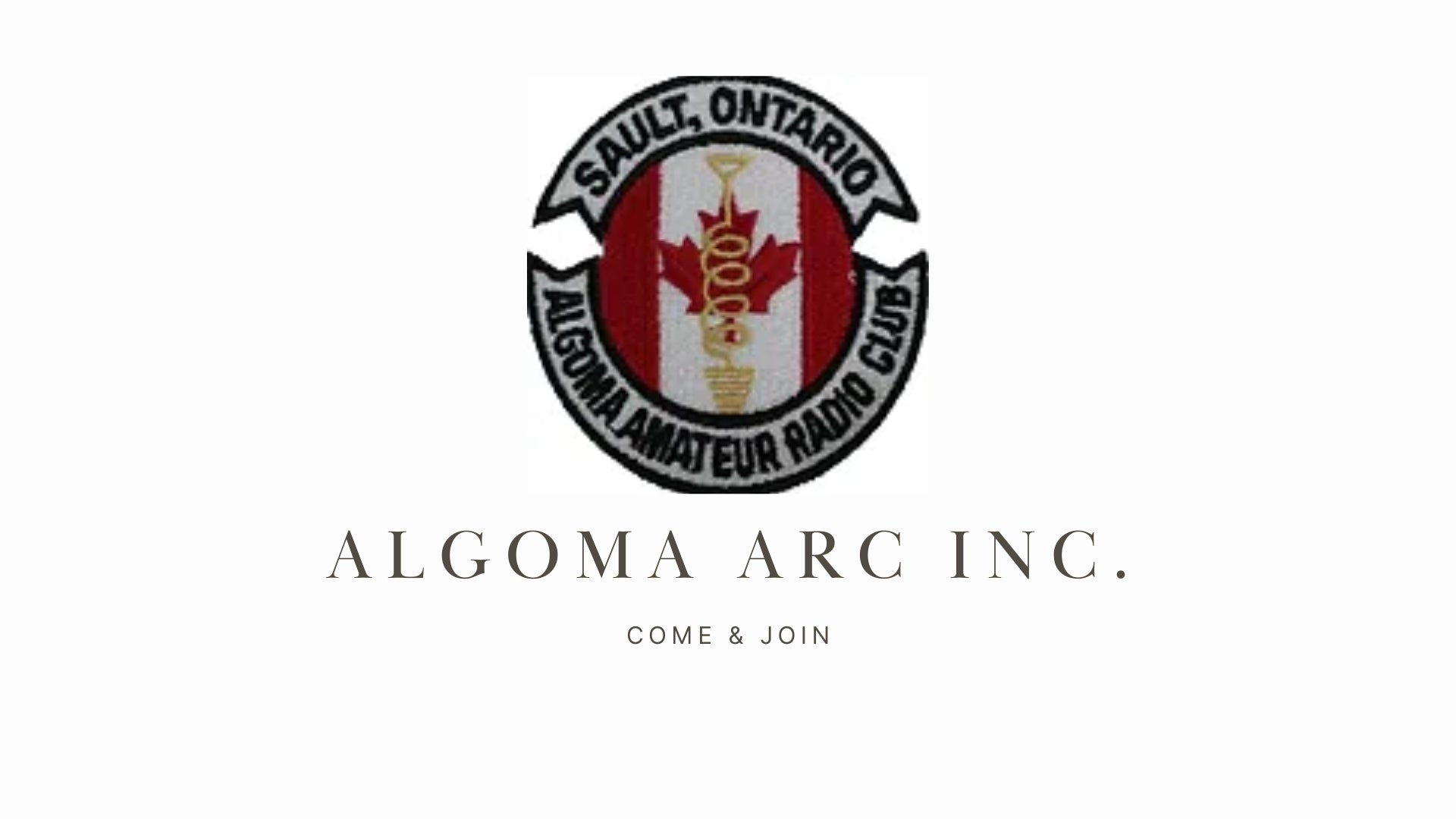 Explore the Exciting World of Ham Radio with Algoma ARC Inc.!