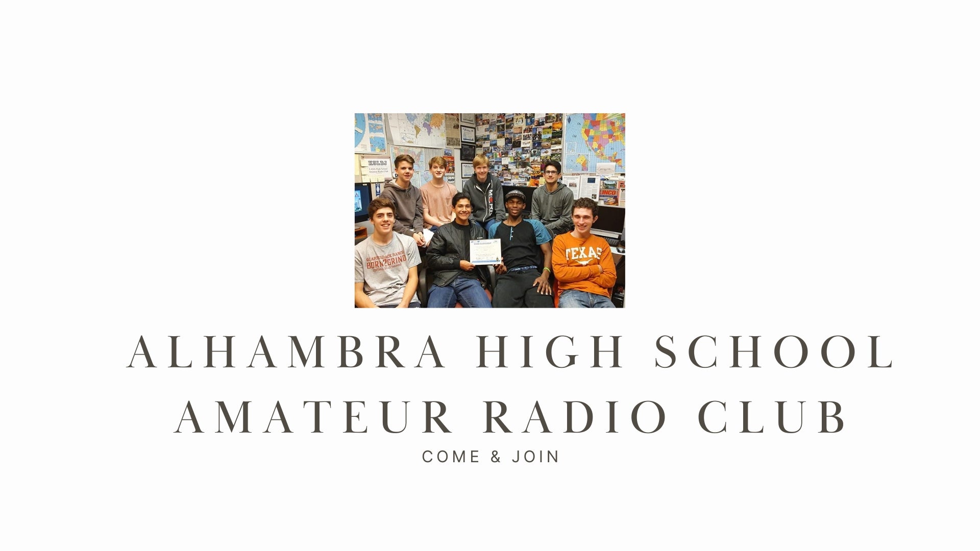 W7AHS Alhambra High School Amateur Radio Club: Fostering Young Talent in Amateur Radio