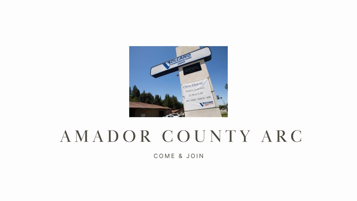 Amador County ARC: Connecting Communities through Amateur Radio