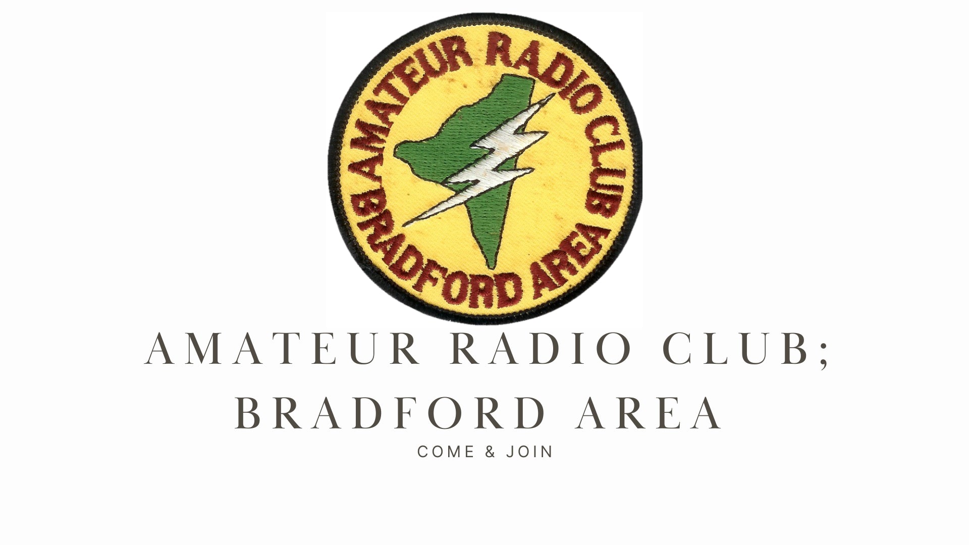 Amateur Radio Club; Bradford Area (K4BAR): Smaller Club with Public Service Focus near Starke, Florida