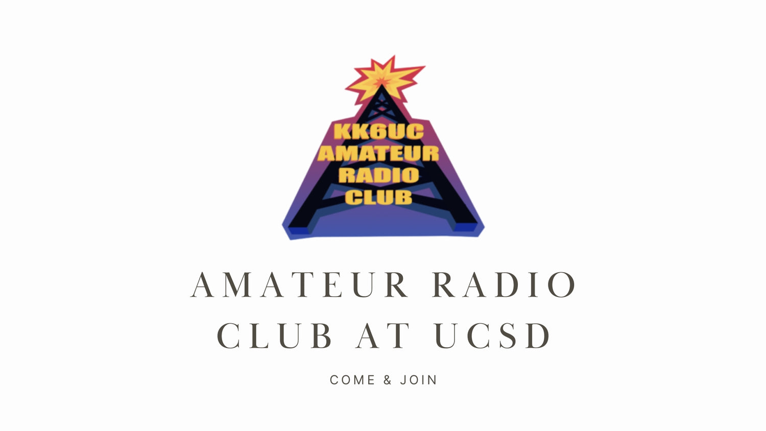 Amateur Radio Club at UCSD: A Hub for Student Radio Enthusiasts