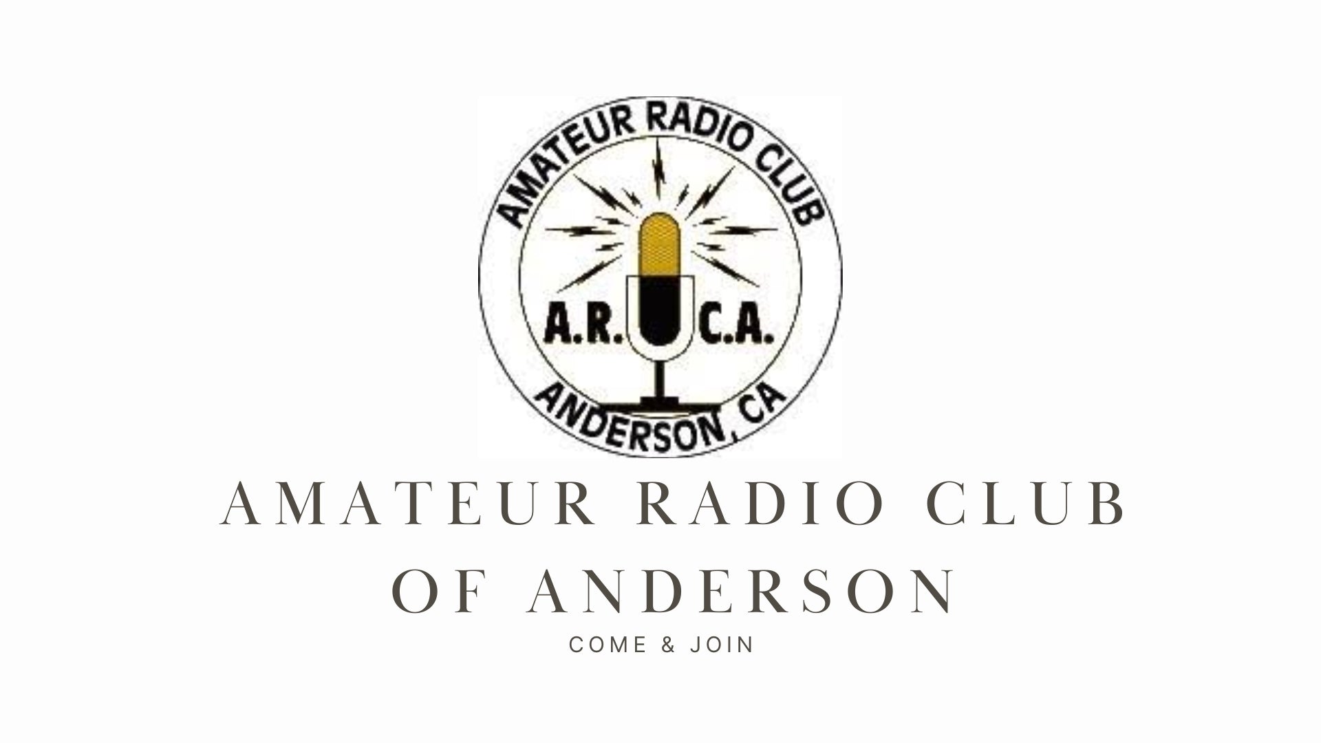 Amateur Radio Club of Anderson: Building Connections in Northern California