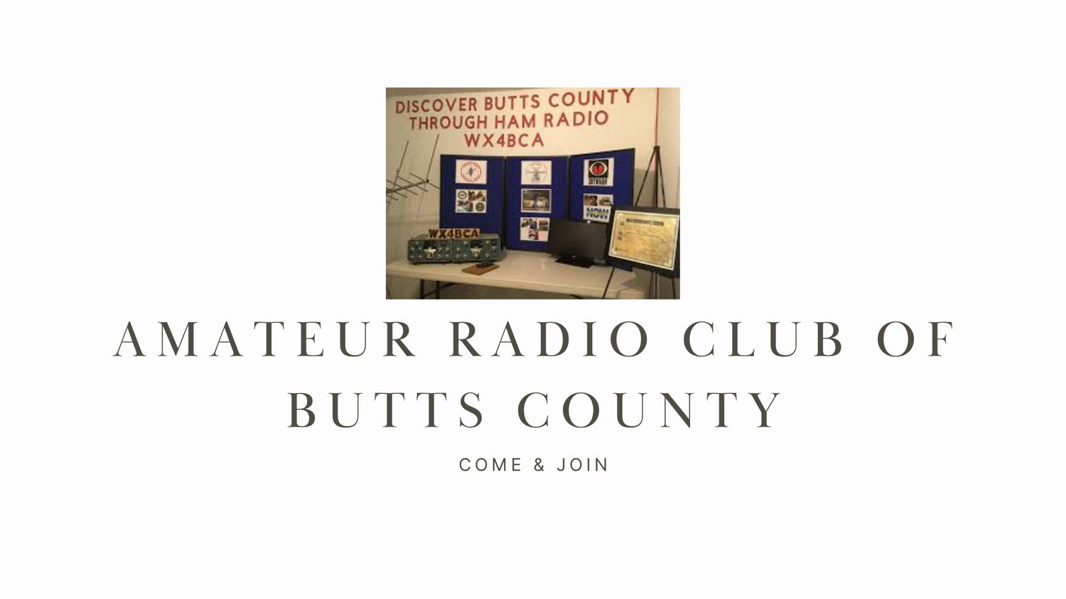 Amateur Radio Club of Butts County (WX4BCA): Committed to Community and Public Service