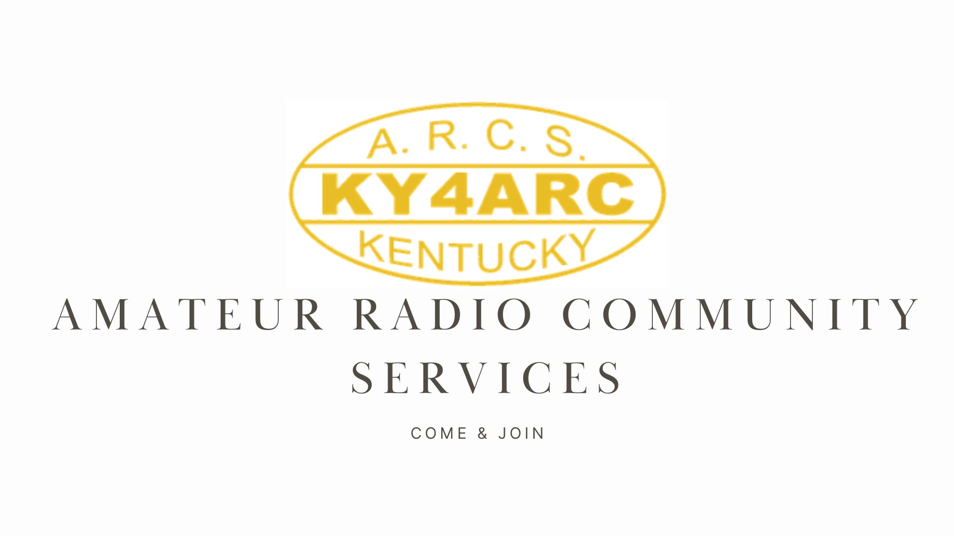 Discover Your Passion for Ham Radio with the Amateur Radio Community Services (KY4ARC)!