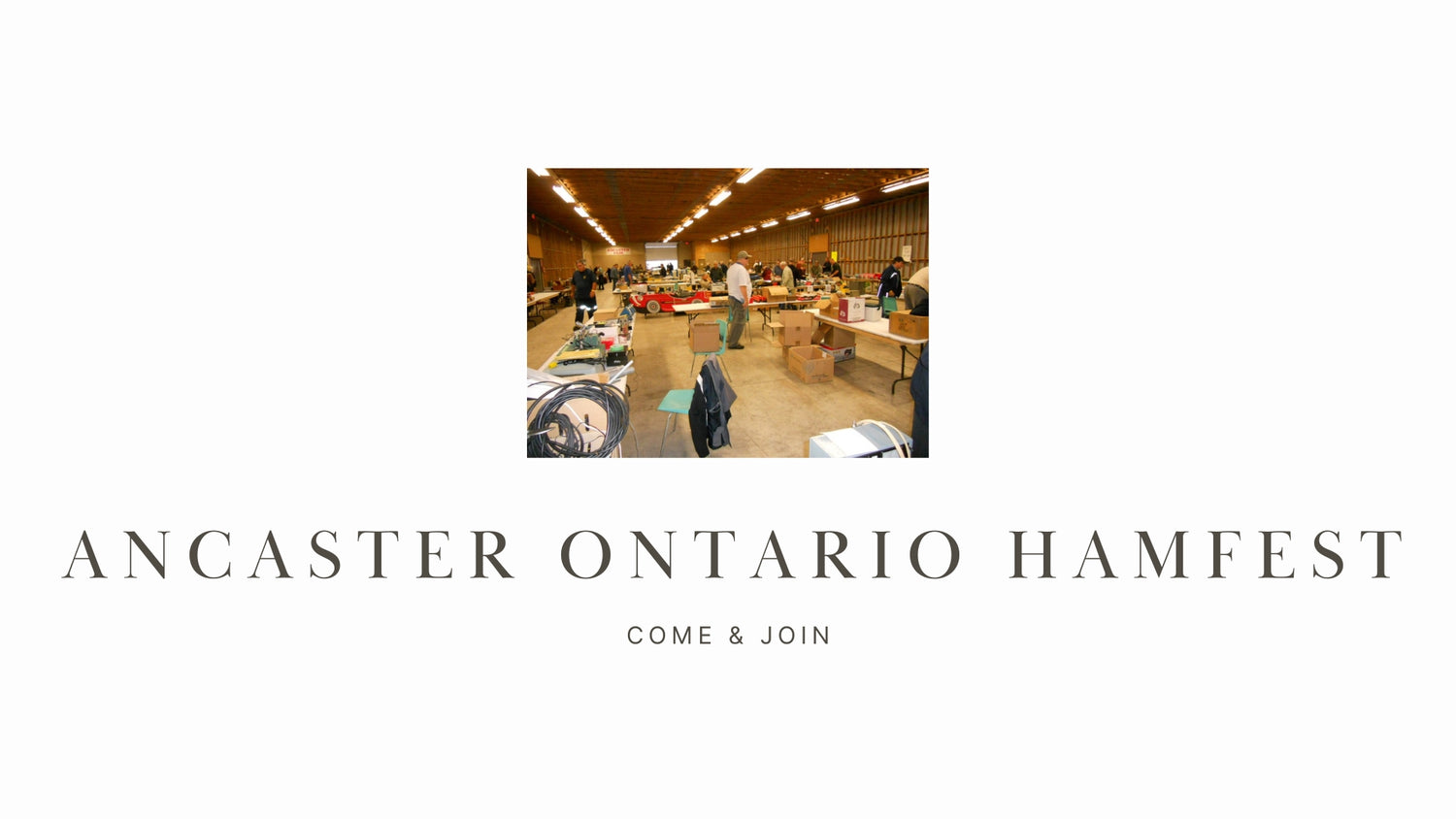 Ancaster Ontario Hamfest