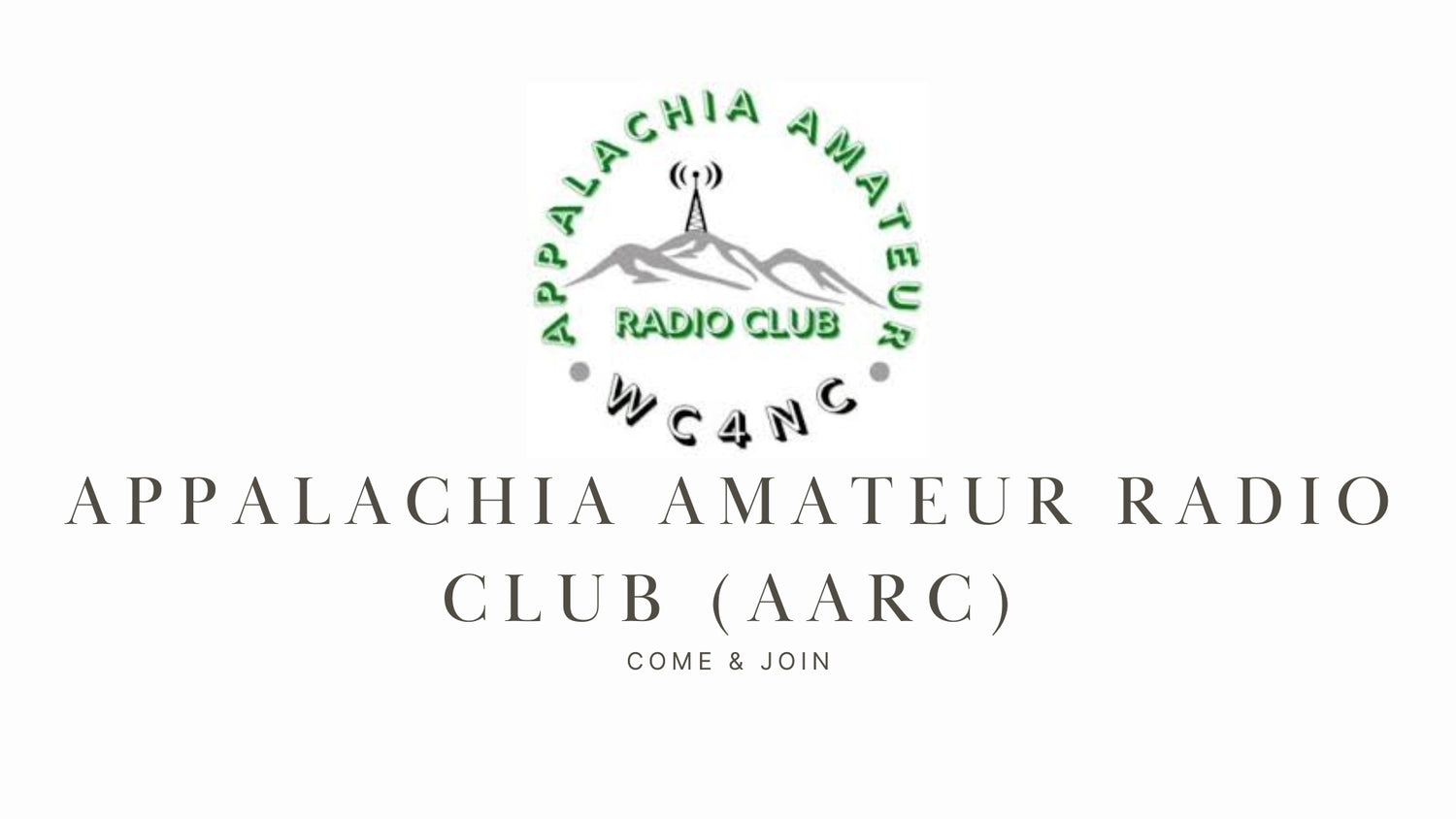 Appalachia Amateur Radio Club (AARC)