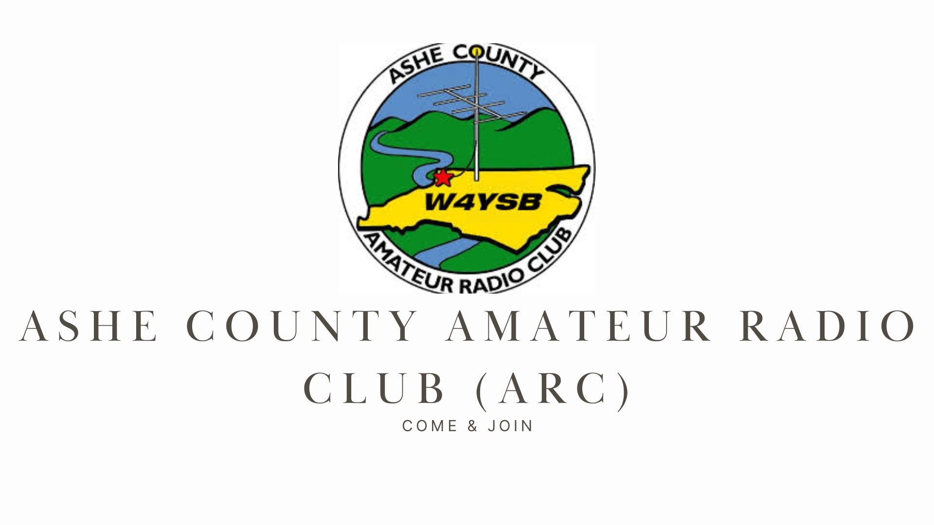 Ashe County Amateur Radio Club (ARC)