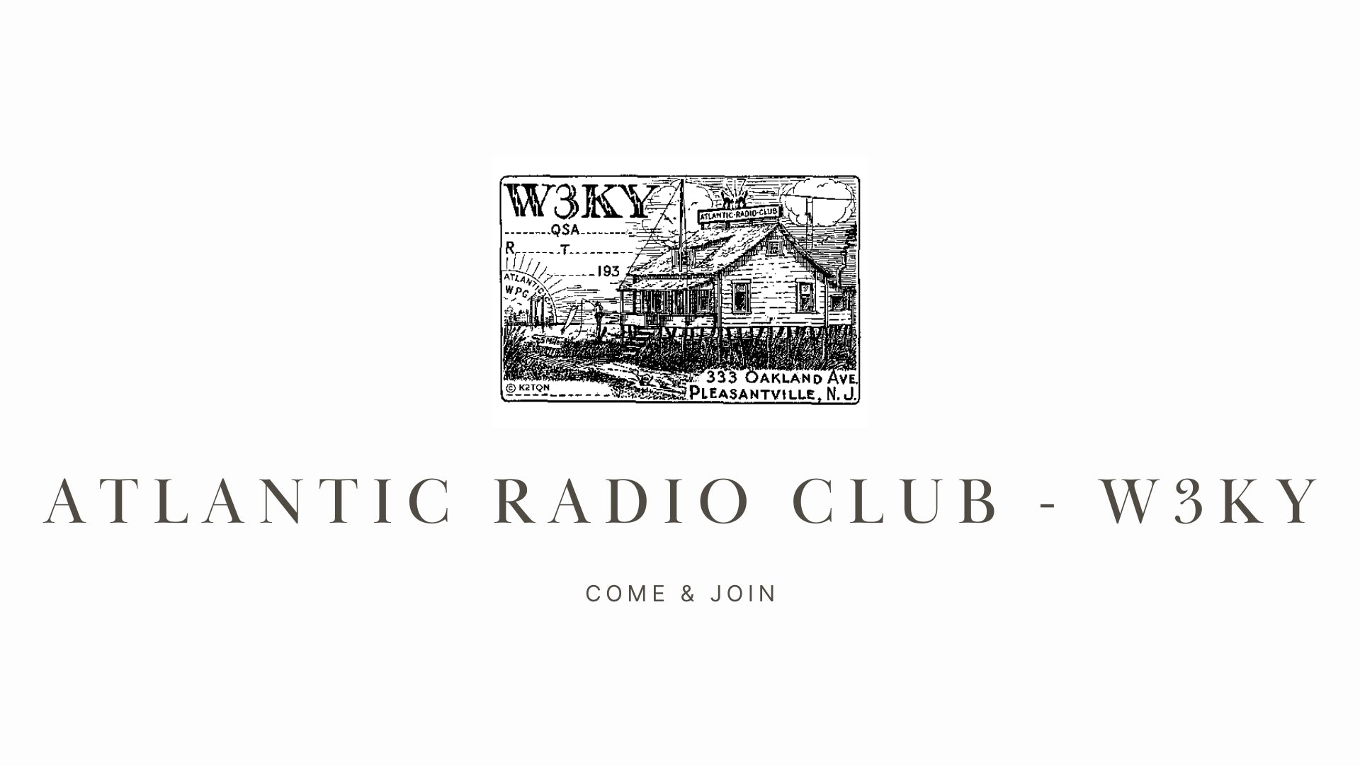 Atlantic Radio Club - W3KY