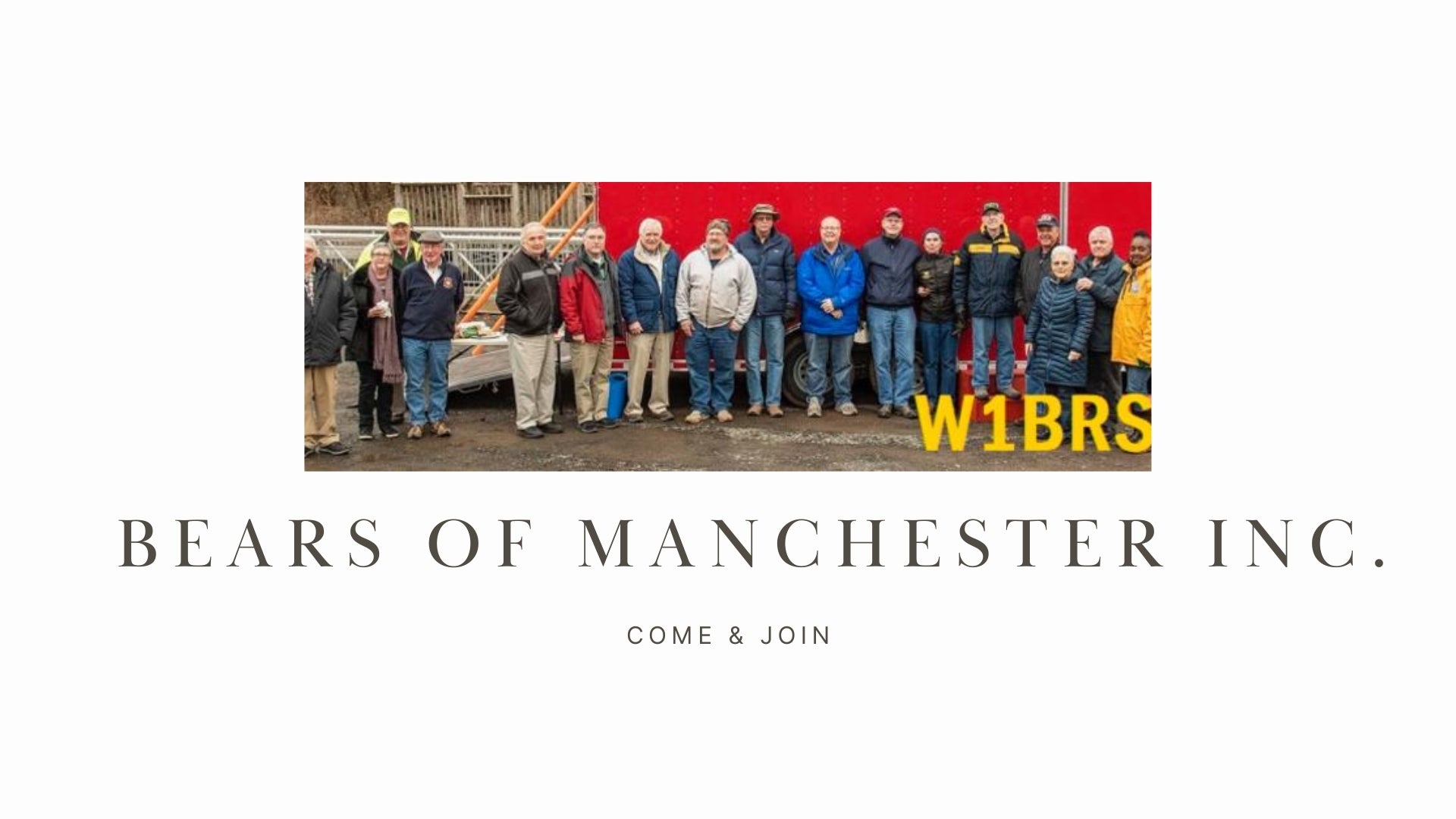 Giving Back While Exploring Ham Radio: BEARS OF MANCHESTER INC. (W1BRS)