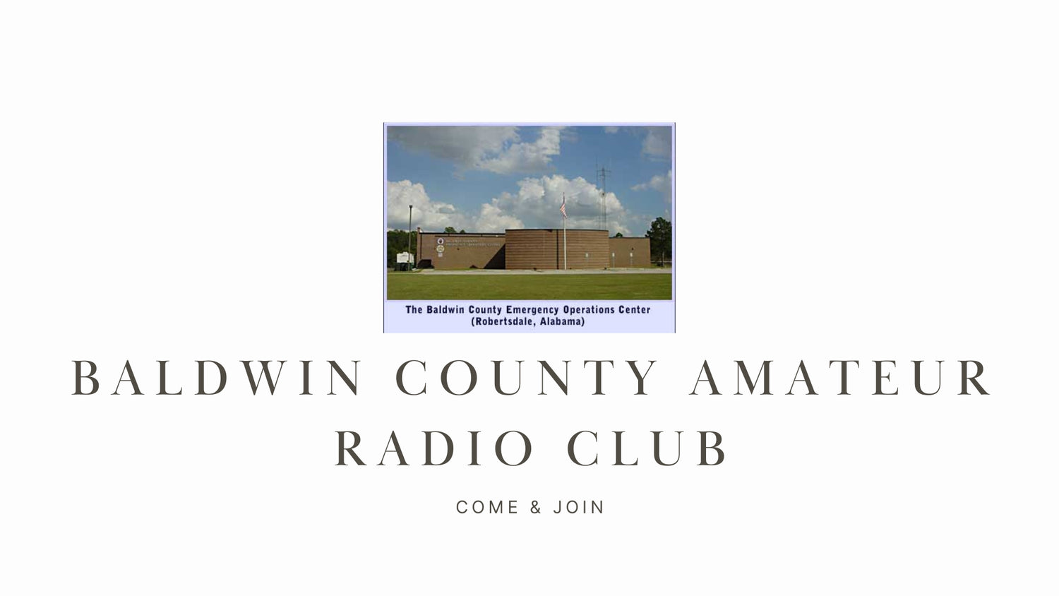 N4MZ Baldwin County Amateur Radio Club: Connecting the Community Through Radio