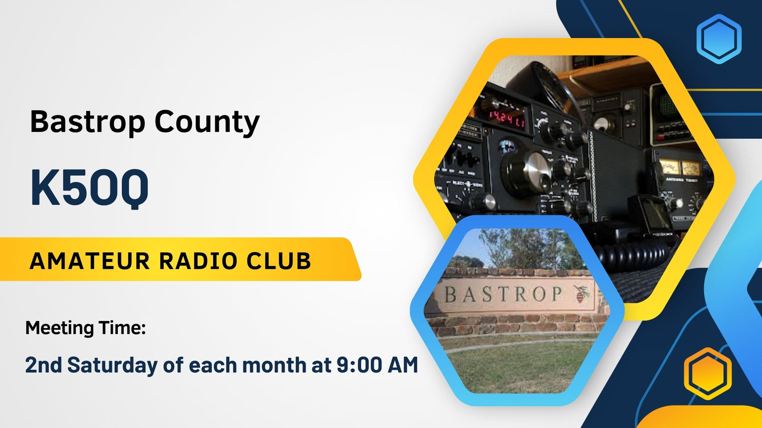 Bastrop County Amateur Radio Club (BCARC): Connecting Communities Through Amateur Radio