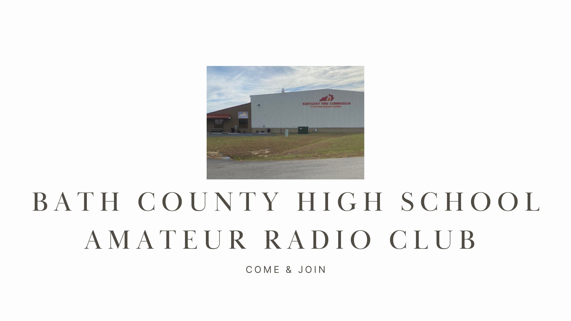 Unleashing the Potential of Young Hams: Bath County High School Amateur Radio Club (KY4HS)