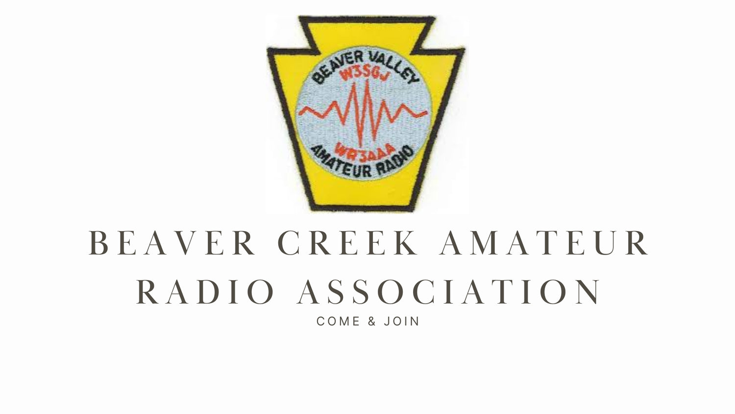 Beaver Creek Amateur Radio Association: New Horizons in Amateur Radio