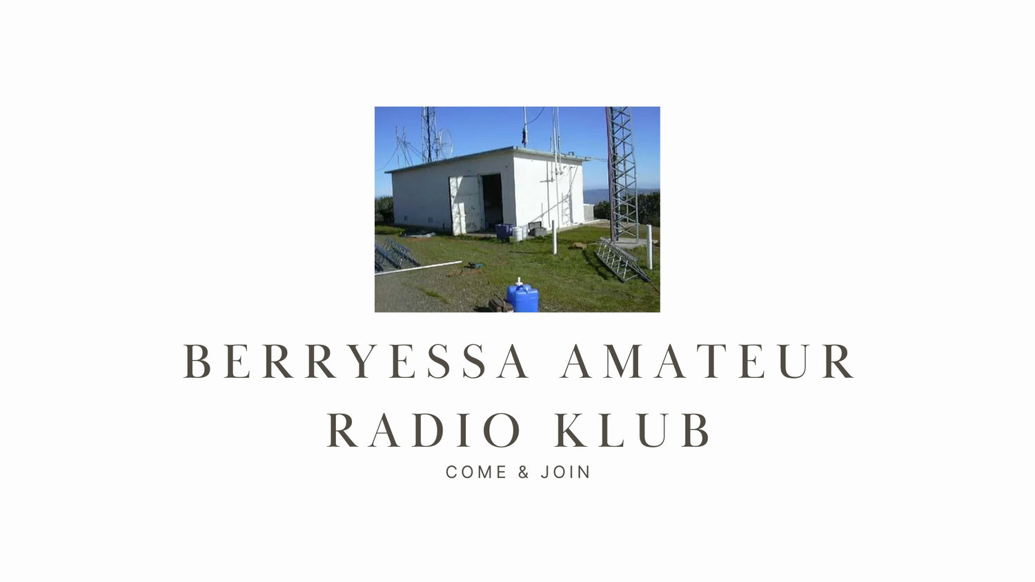 Berryessa Amateur Radio Klub: Connecting the Community through Amateur Radio